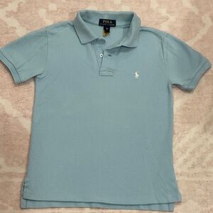 Polo Ralph Lauren.Light Blue Polo Short sleeve shirt Size 8